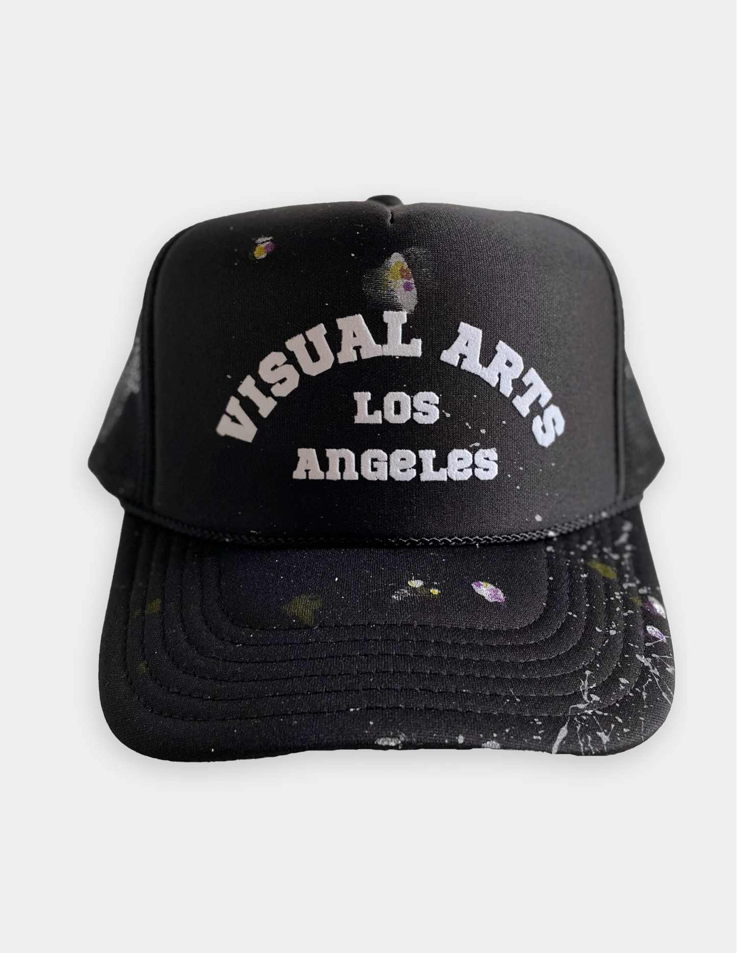 *Limited Custom Black Trucker Snapback