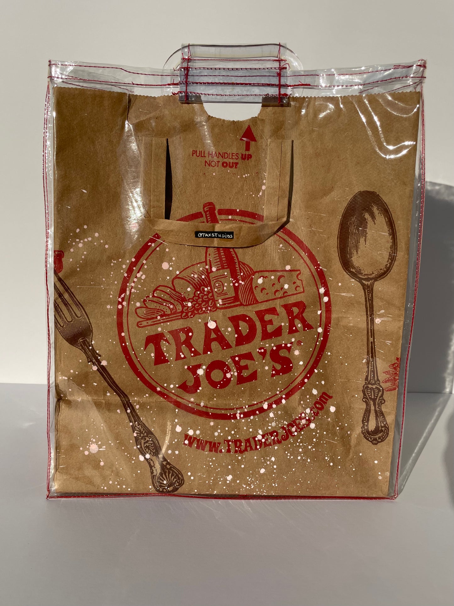 Trader Joe Bro's Upcycled Tote Bag