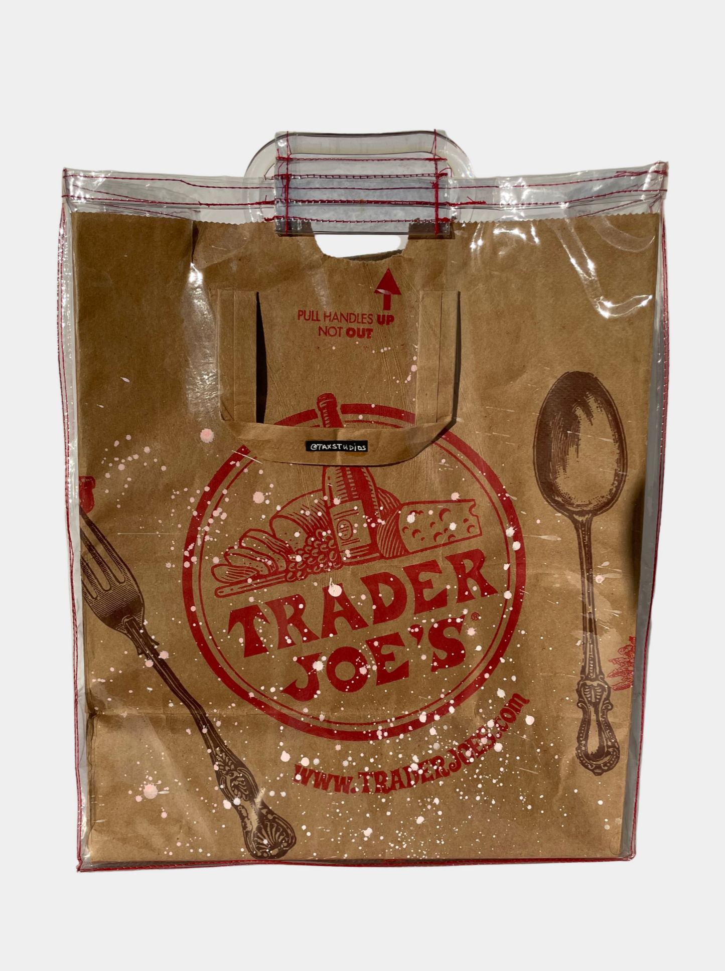 Trader Joe Bro's Upcycled Tote Bag