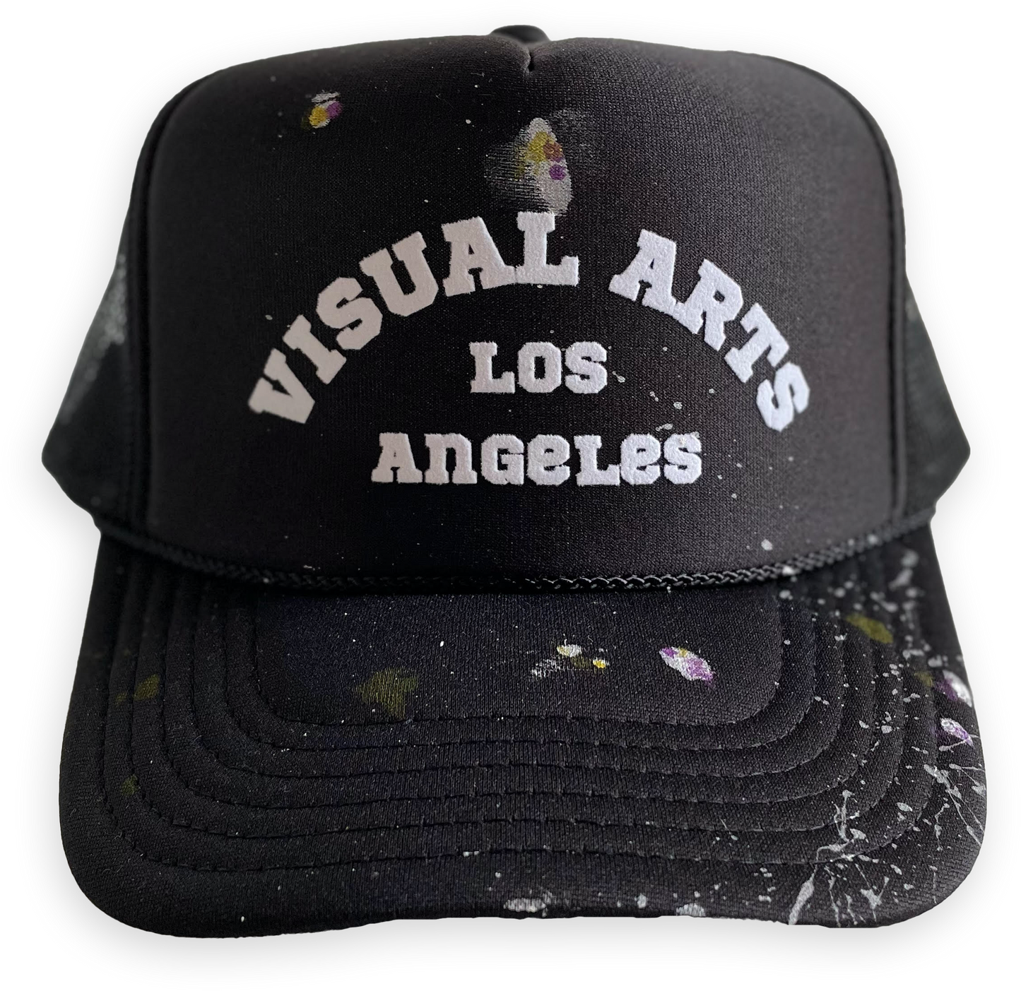 *Limited Custom Black Trucker Snapback