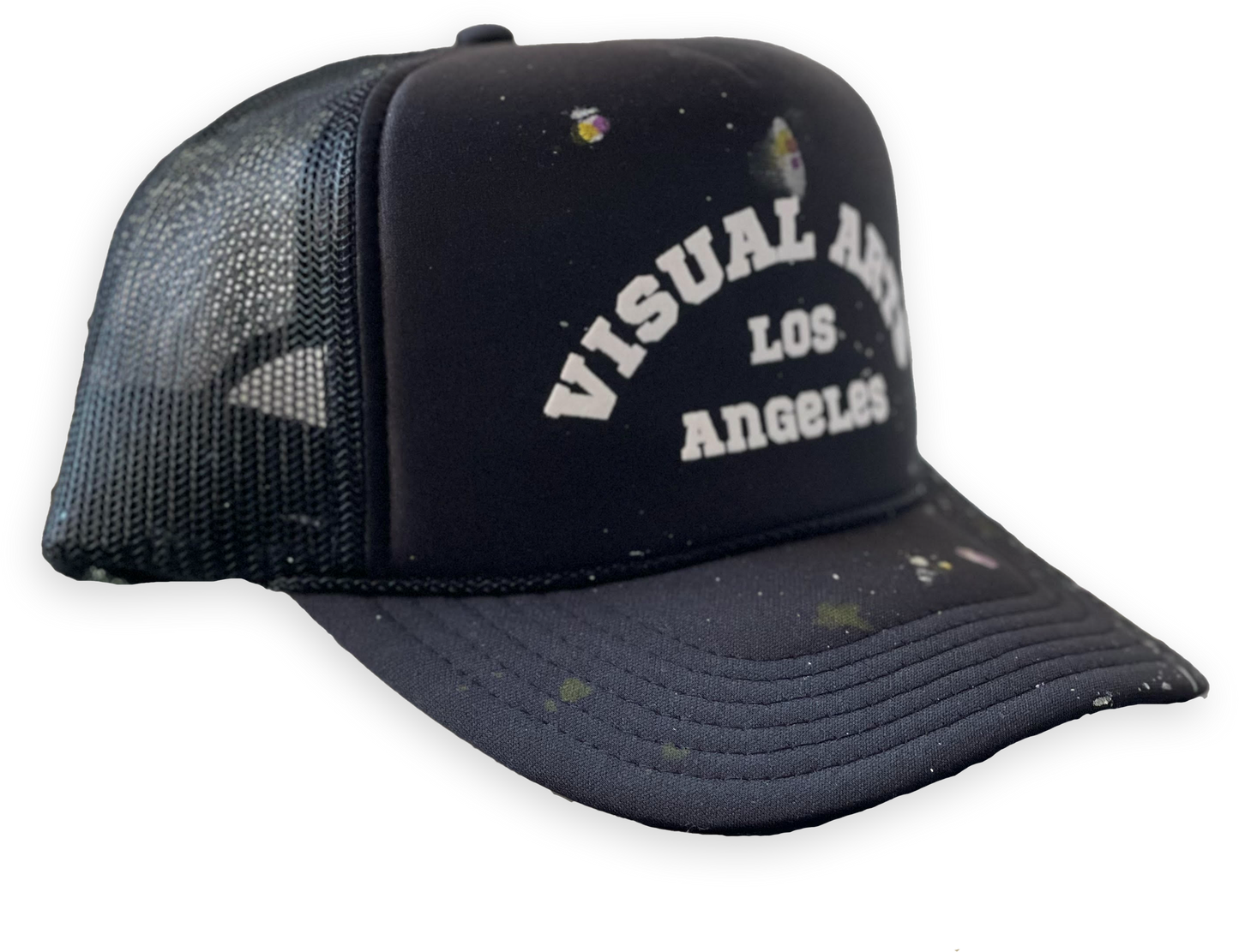 *Limited Custom Black Trucker Snapback